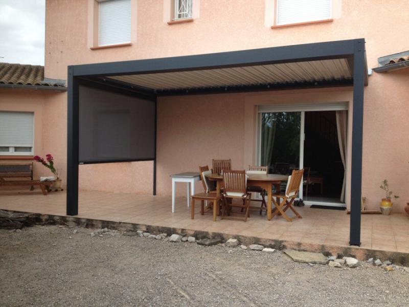 store latéral pour pergola bioclimatique AF82